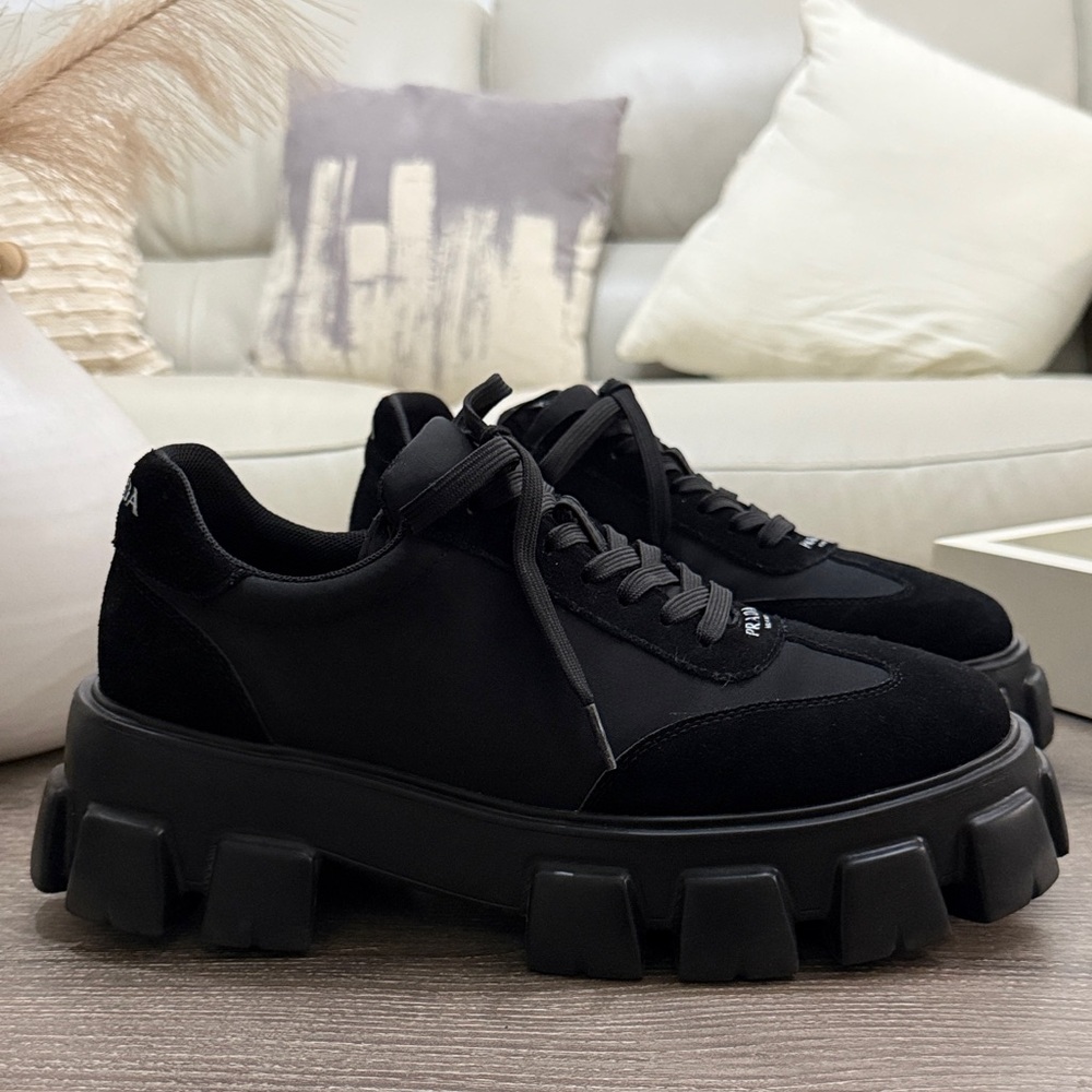 Prada Black Men's Sneakers - Picture 3 of 9